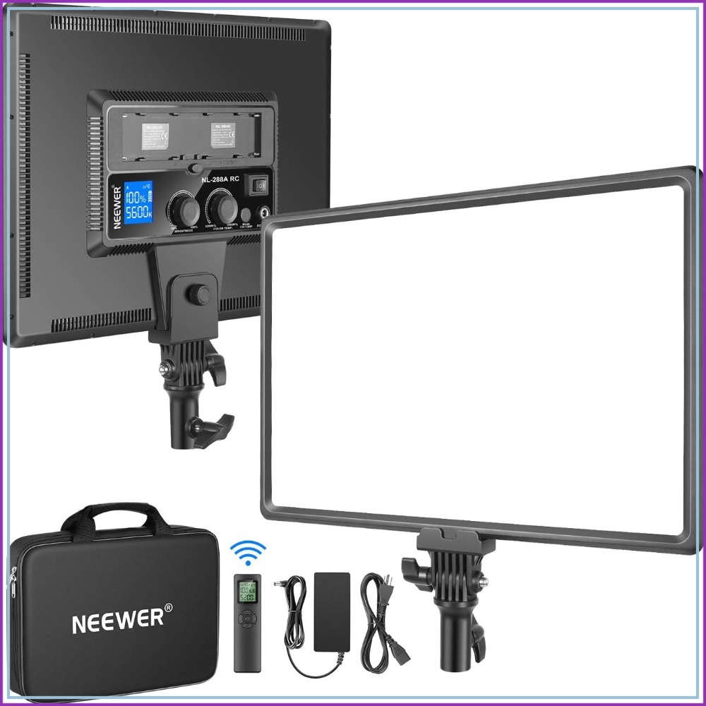 Photography Lighting Color - 45W 4800Lux Dimmable Bi-Color LED Video