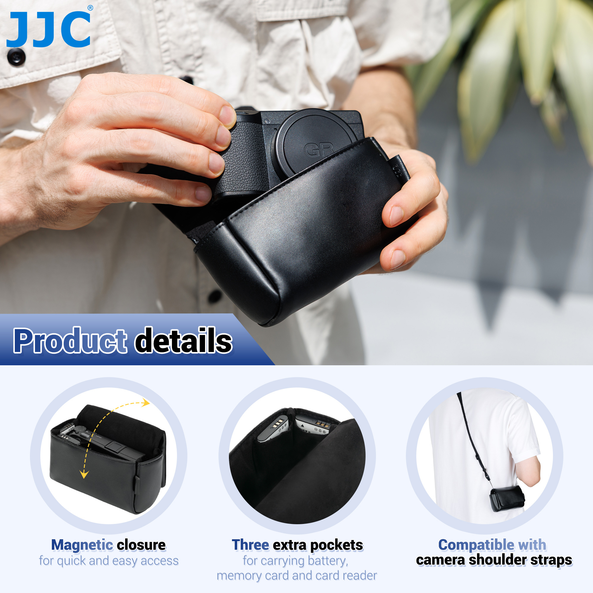 JJC Small Camera Bag For Ricoh - Photography Lighting Equipment Bags ulasan dan harga