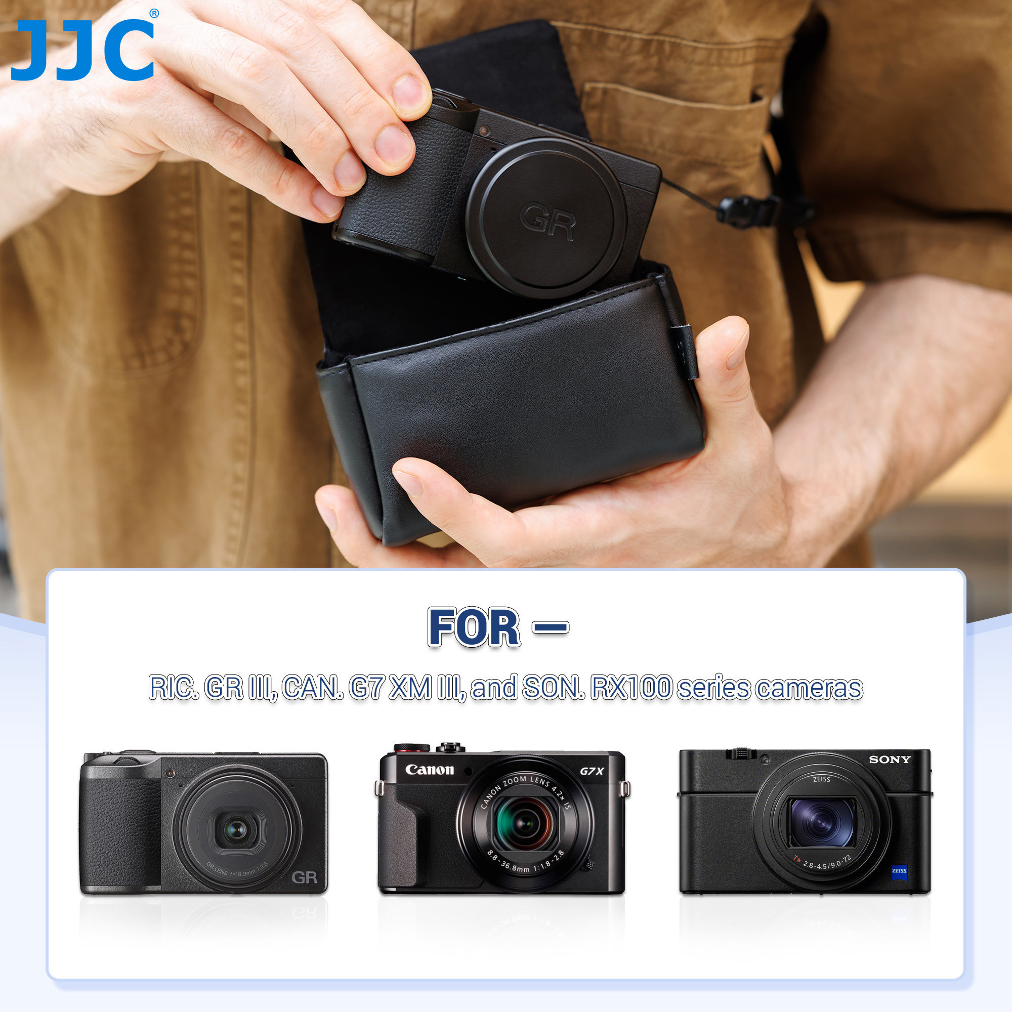 JJC Small Camera Bag For Ricoh - Photography Lighting Equipment Bags ulasan dan harga