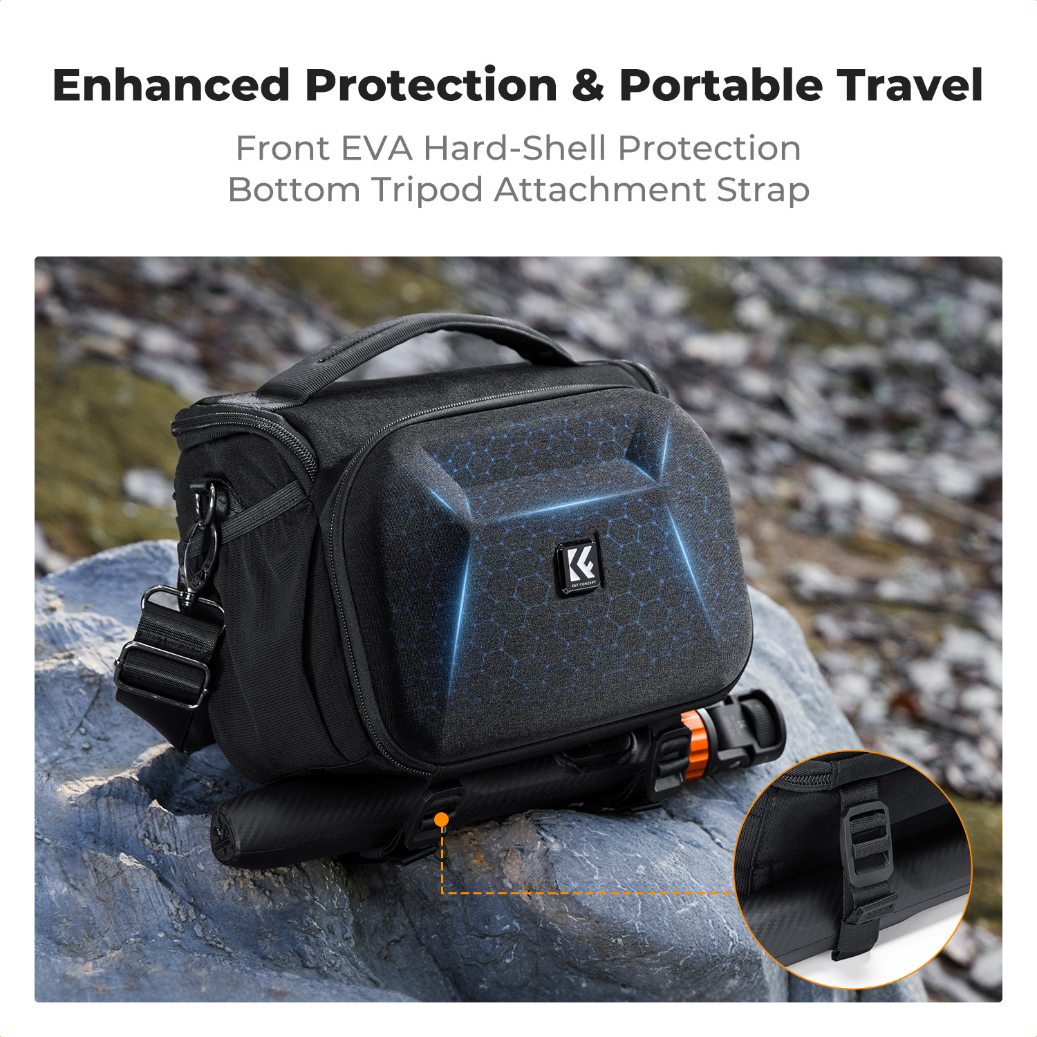 K&F CONCEPT Lightweight Tough  - Photography Lighting Equipment Bags ulasan dan harga