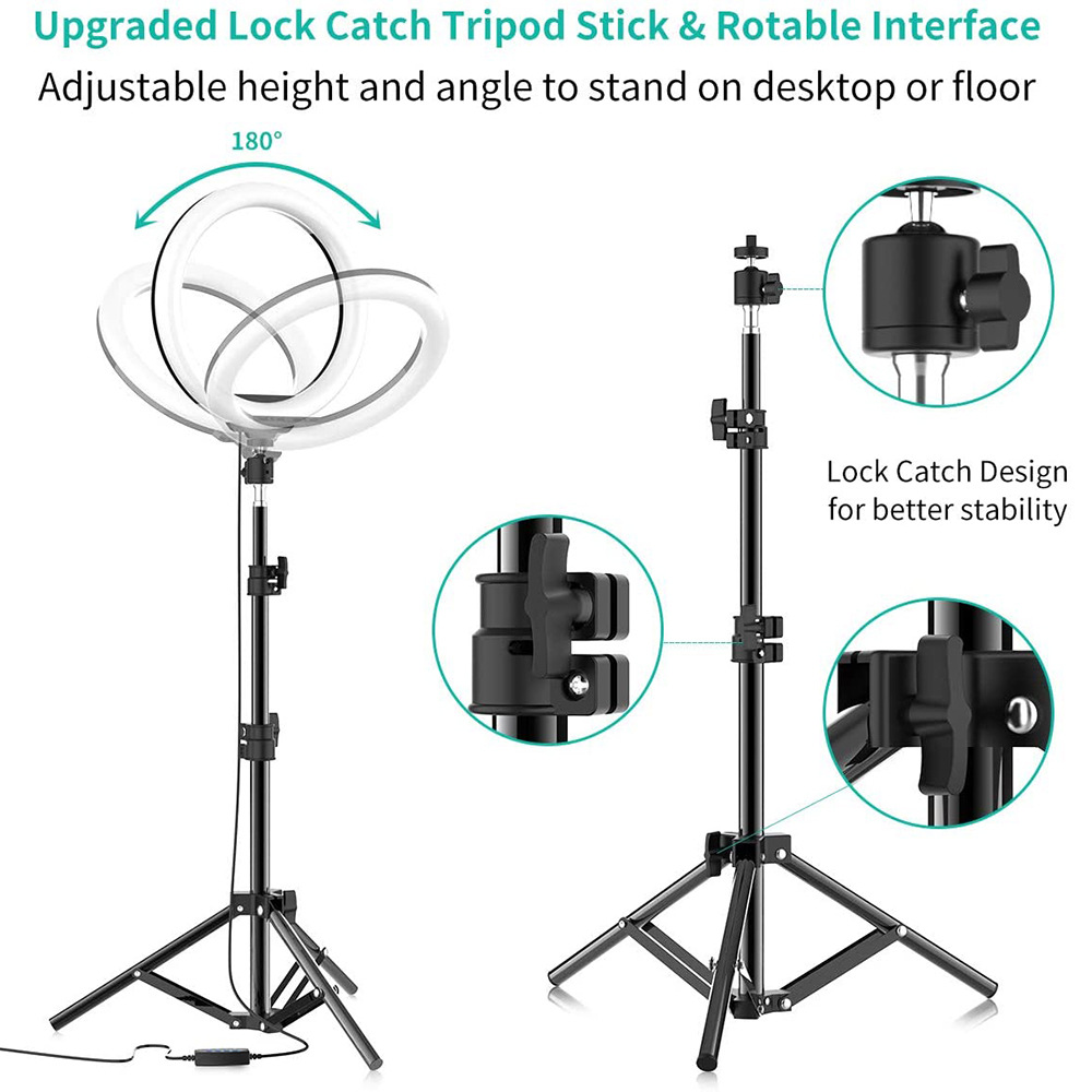 Phone Live Ring Light 10 Inch  - Photography Lighting Patterns ulasan dan harga
