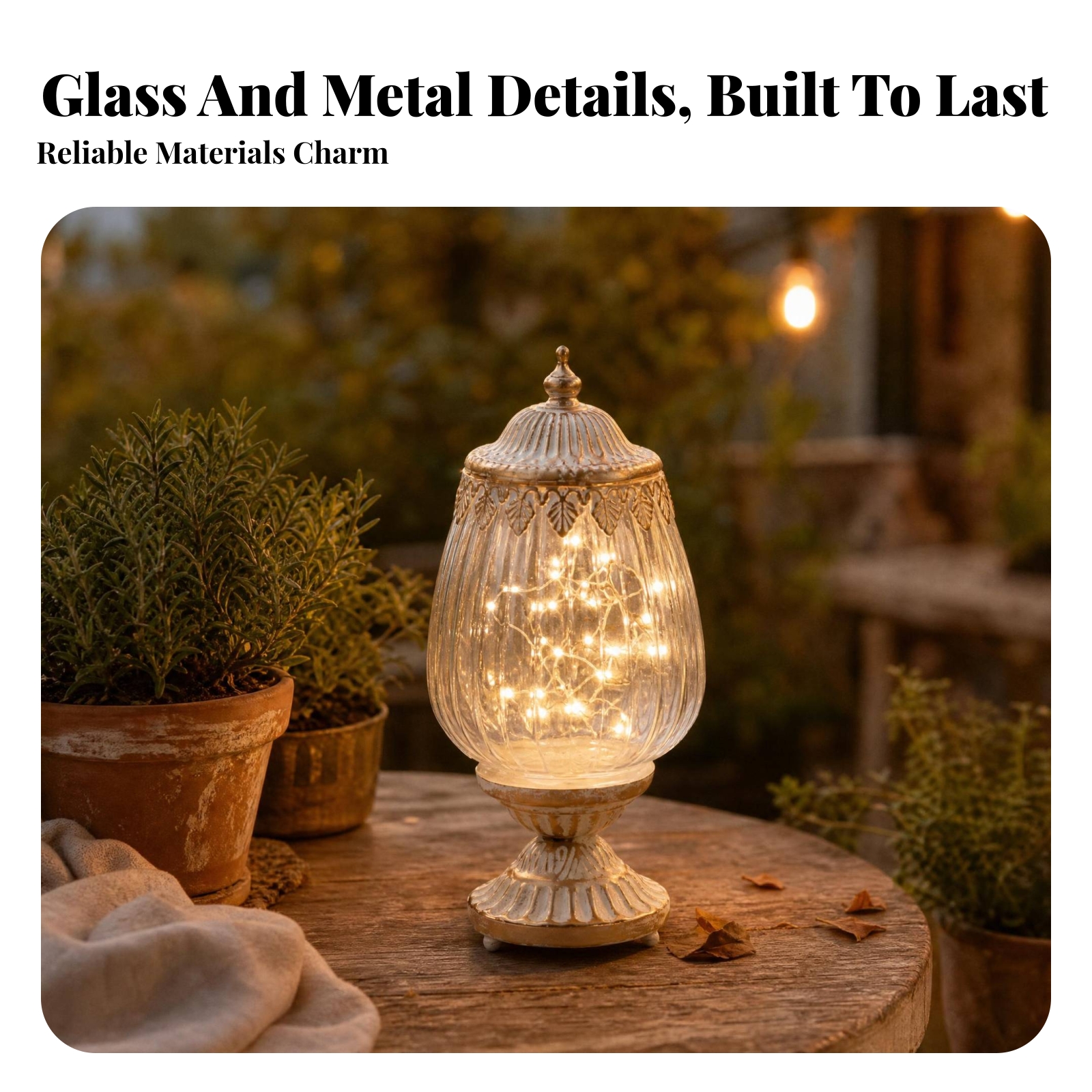 Vintage Ribbed Glass Lantern O - Photography Lighting Led ulasan dan harga