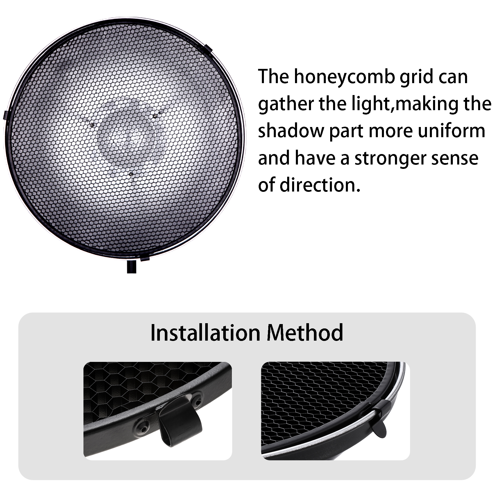 Selens Reflector Beauty Dish 4 - Photography Lighting Beauty Dish ulasan dan harga