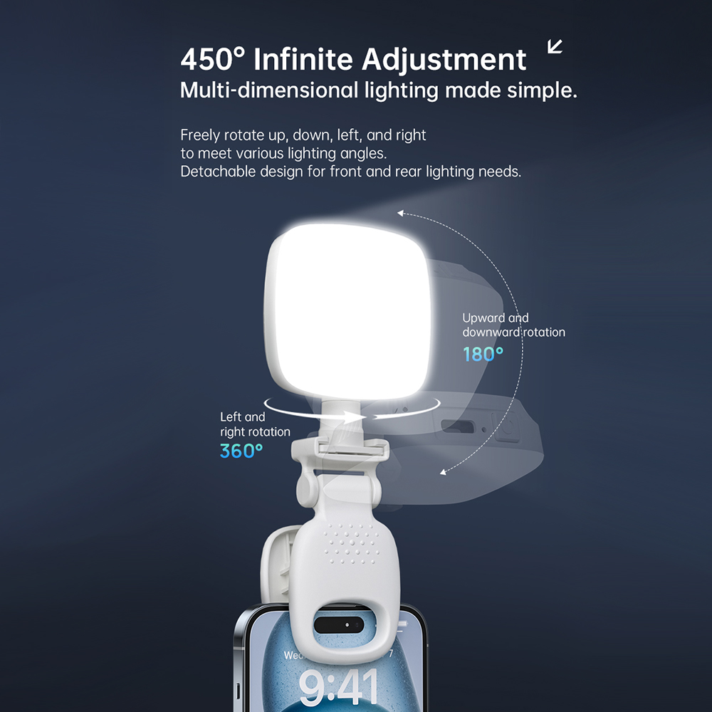 Portable LED Selfie Light Came - Photography Lighting Patterns ulasan dan harga