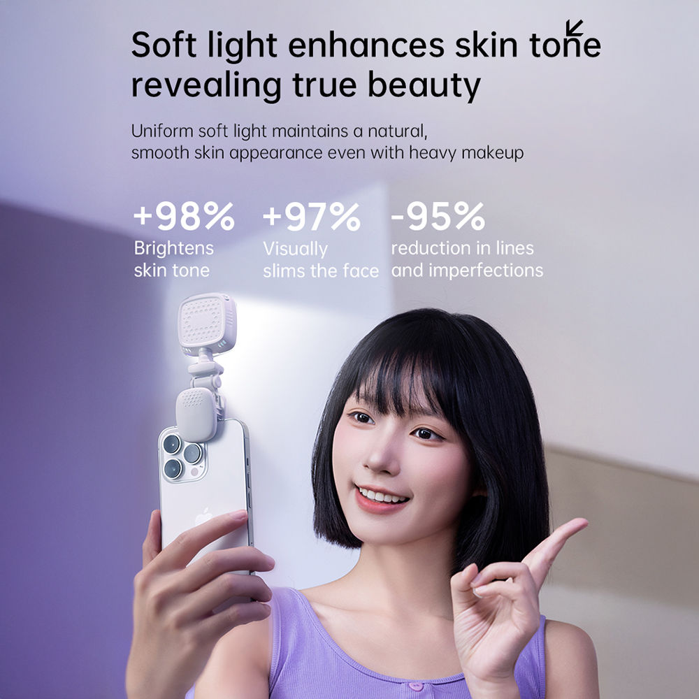 Portable LED Selfie Light Came - Photography Lighting Patterns ulasan dan harga