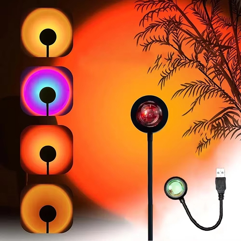 USB Charging LED Sunset Light  - Photography Lighting Patterns ulasan dan harga