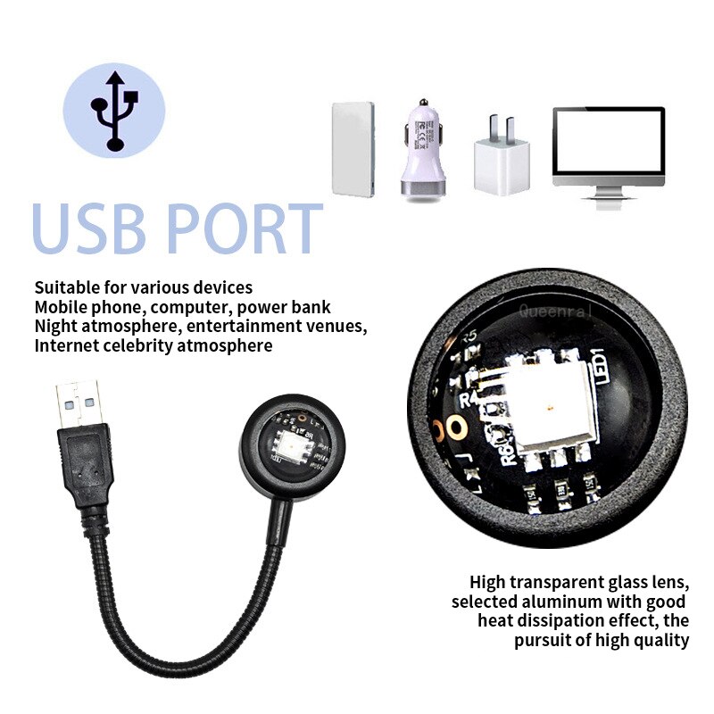 USB Charging LED Sunset Light  - Photography Lighting Patterns ulasan dan harga