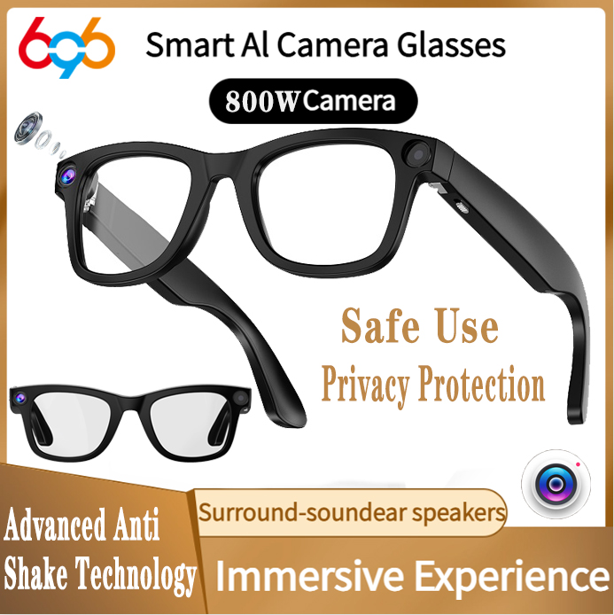 800W Camera Glasses BT AI Tran - Photography Lighting Devices ulasan dan harga