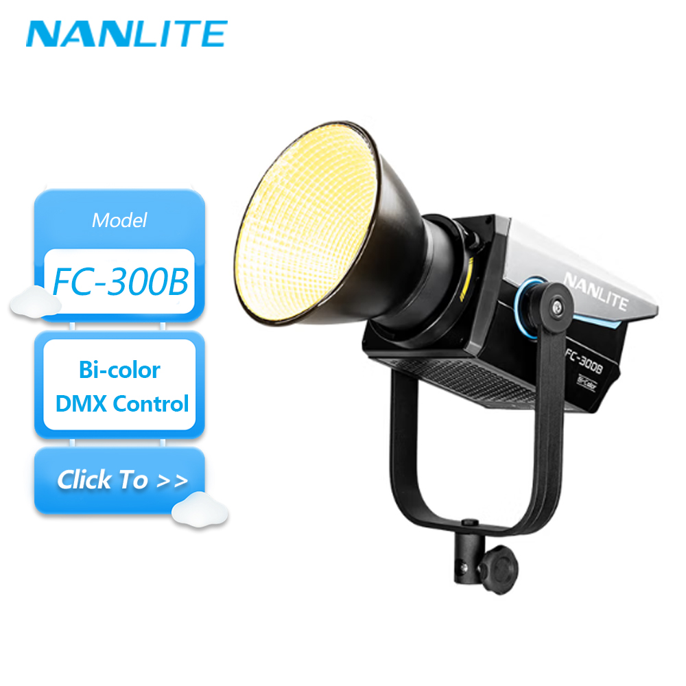 Nanlite FC-300B 2700K to 6500K - Photography Lighting Angles ulasan dan harga