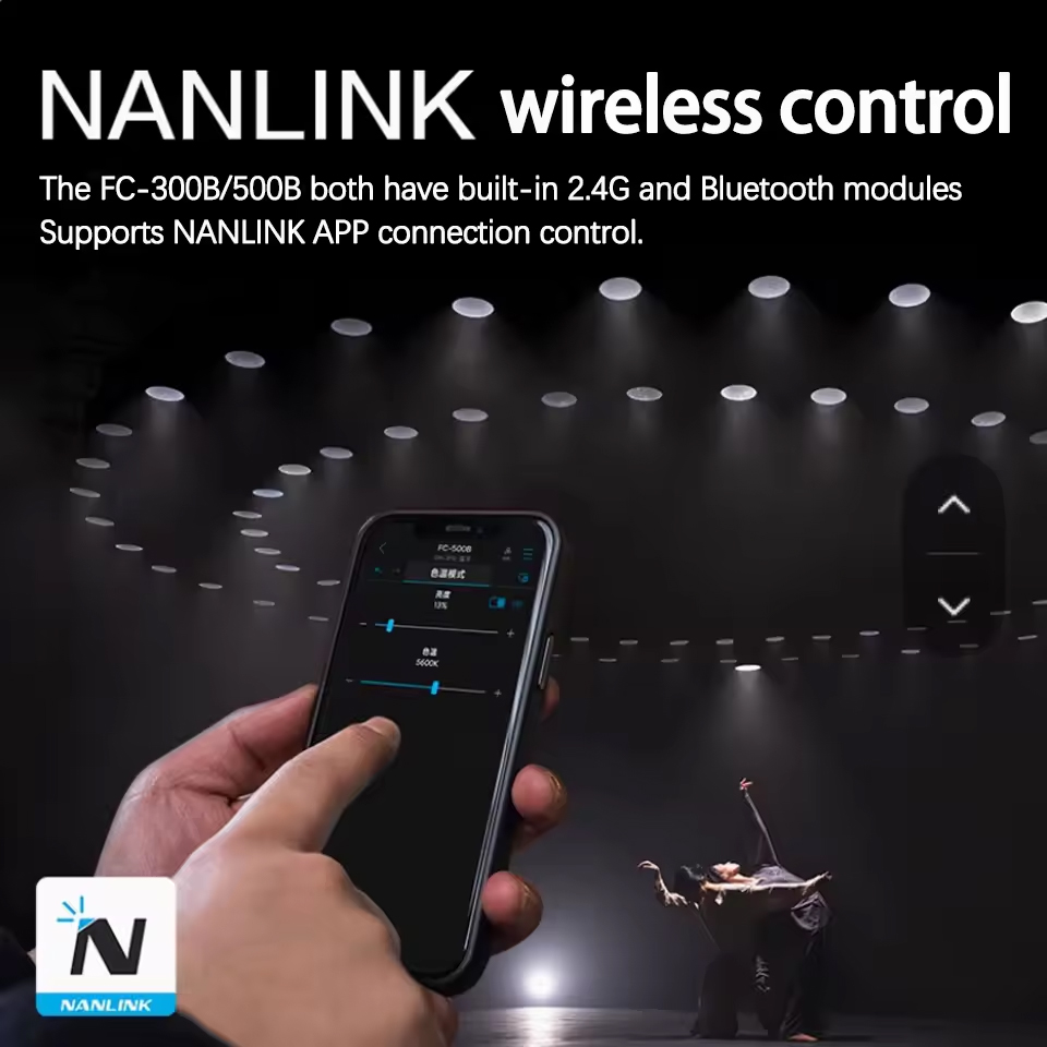 Nanlite FC-300B 2700K to 6500K - Photography Lighting Angles ulasan dan harga
