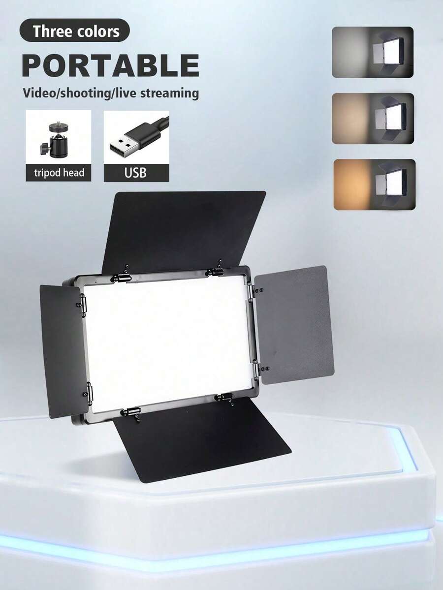 10 Inch LED Studio Spotlight W - Photography Lighting Led ulasan dan harga
