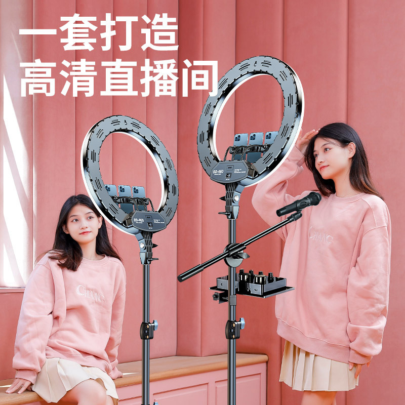 18 inch live stream filling li - Photography Lighting Led ulasan dan harga