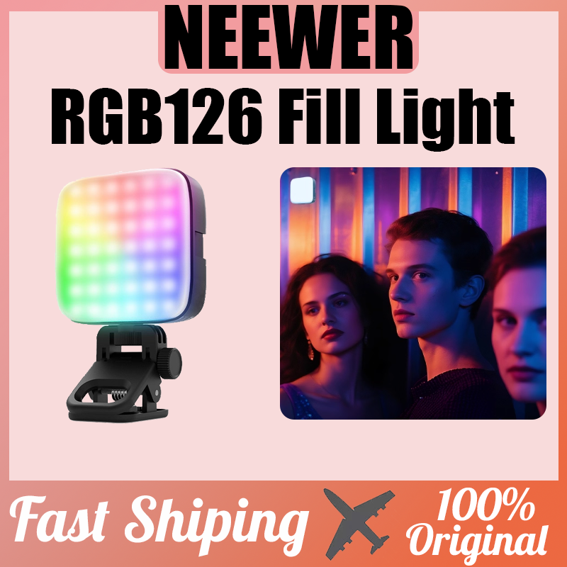 New NEEWER RGB126 Fill Light 3 - Photography Lighting Tools ulasan dan harga