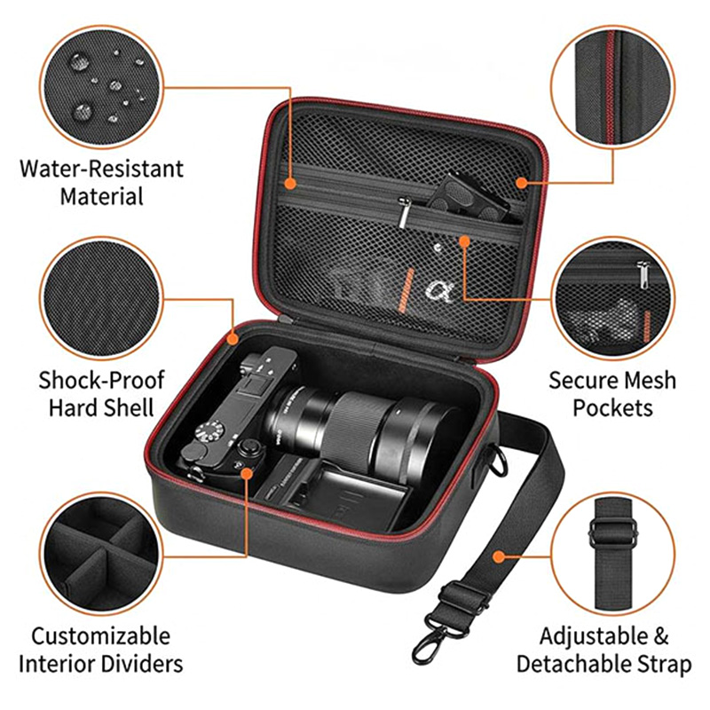 Action Camera Carrying Case Sh - Photography Lighting Equipment Bags ulasan dan harga