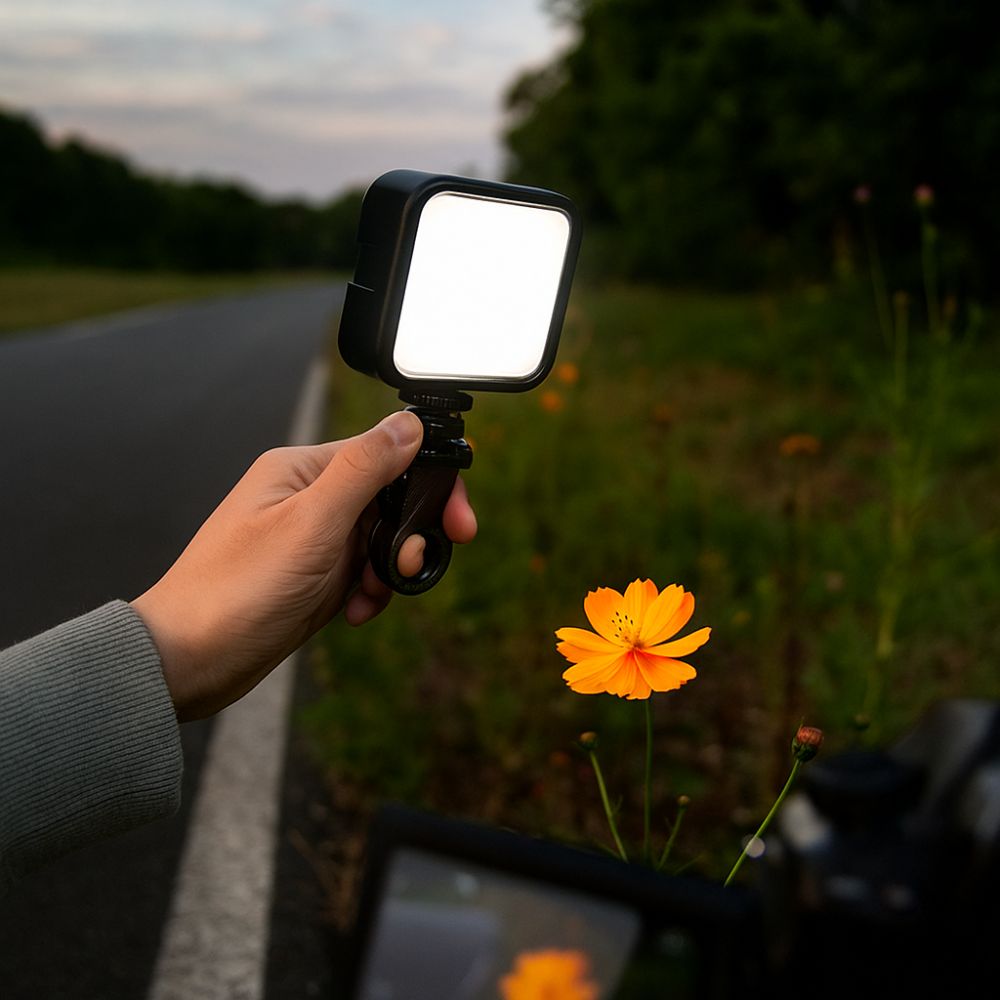 Mini Portable Selfie Fill Ligh - Photography Lighting Color ulasan dan harga