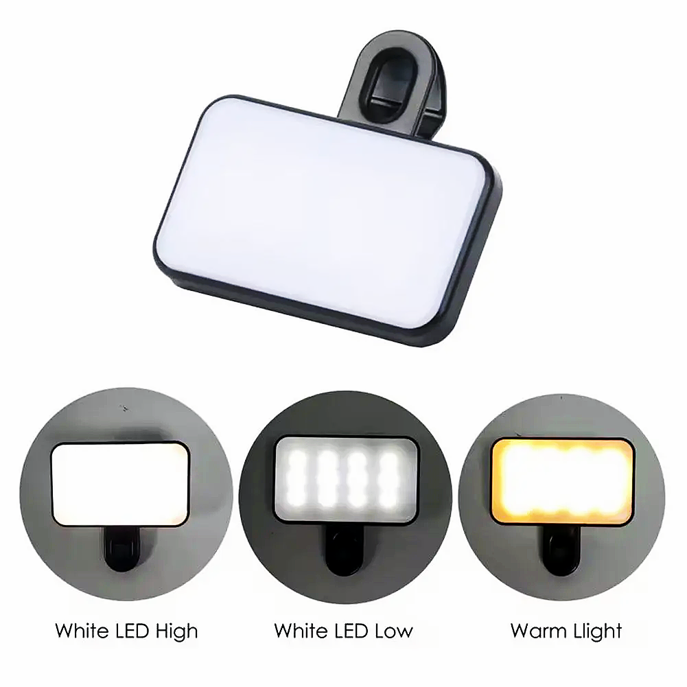 2pcs Portable Mini Selfie Fill - Photography Lighting Color ulasan dan harga