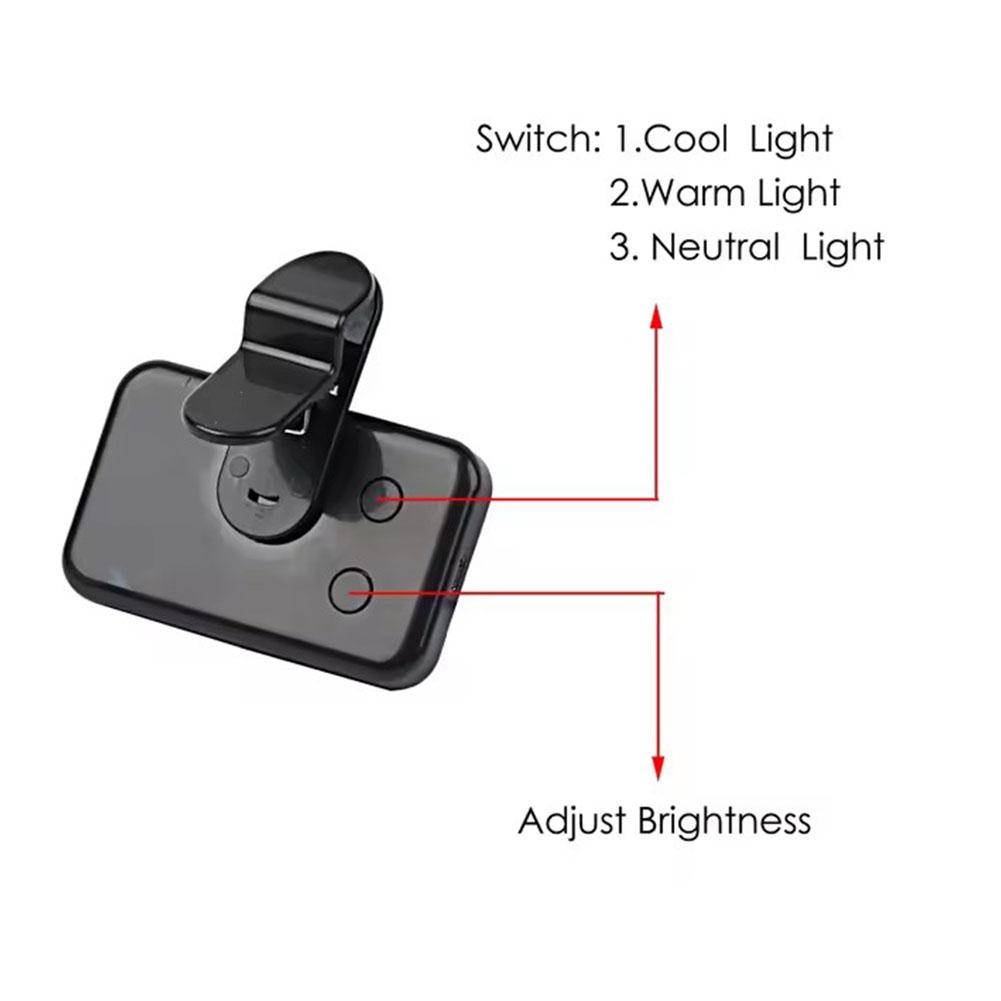 2pcs Portable Mini Selfie Fill - Photography Lighting Color ulasan dan harga