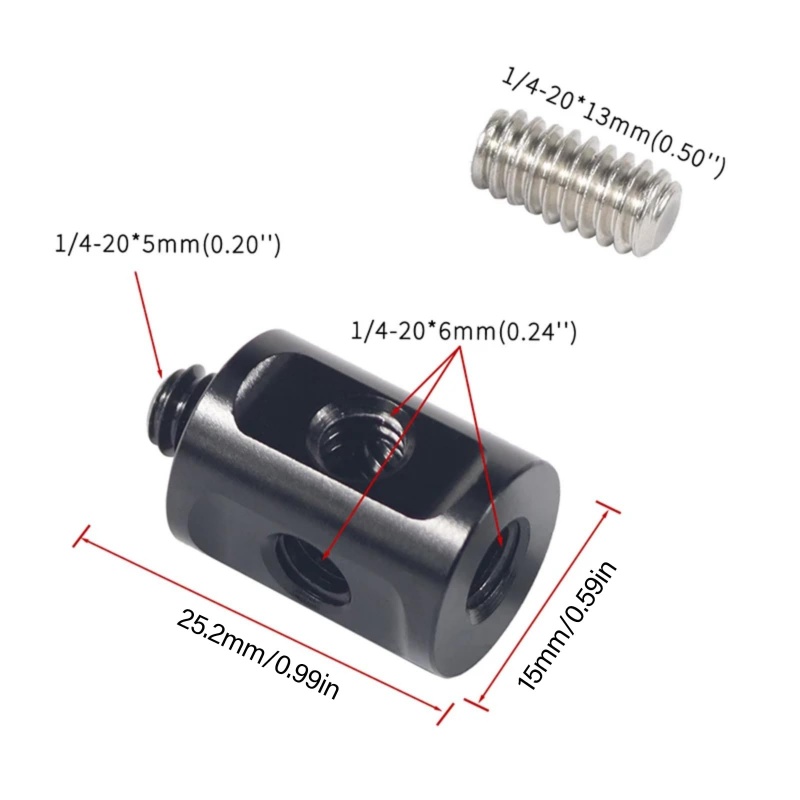 Aluminum 1/4 Screw Tube Rod Co - Photography Lighting Tools ulasan dan harga