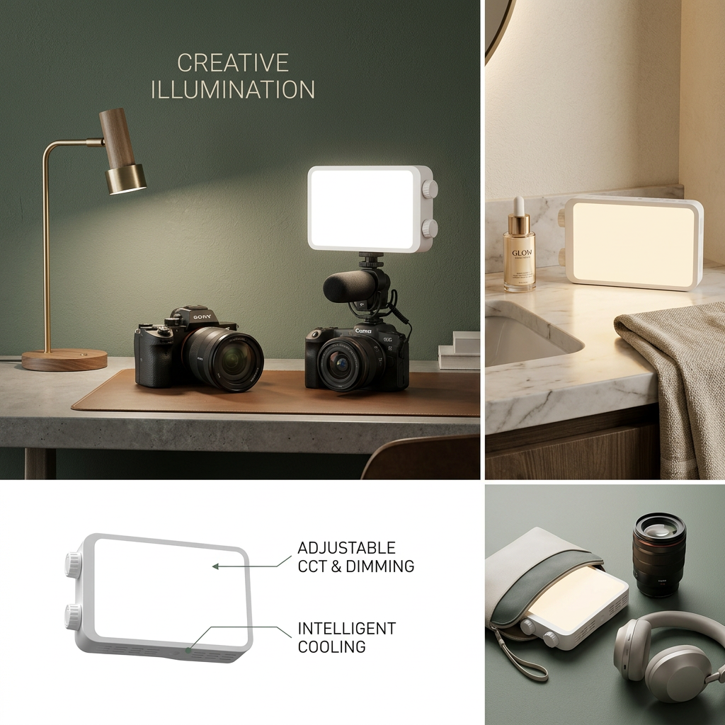 3 Color Temperature 40W LED Pa - Photography Lighting Color ulasan dan harga