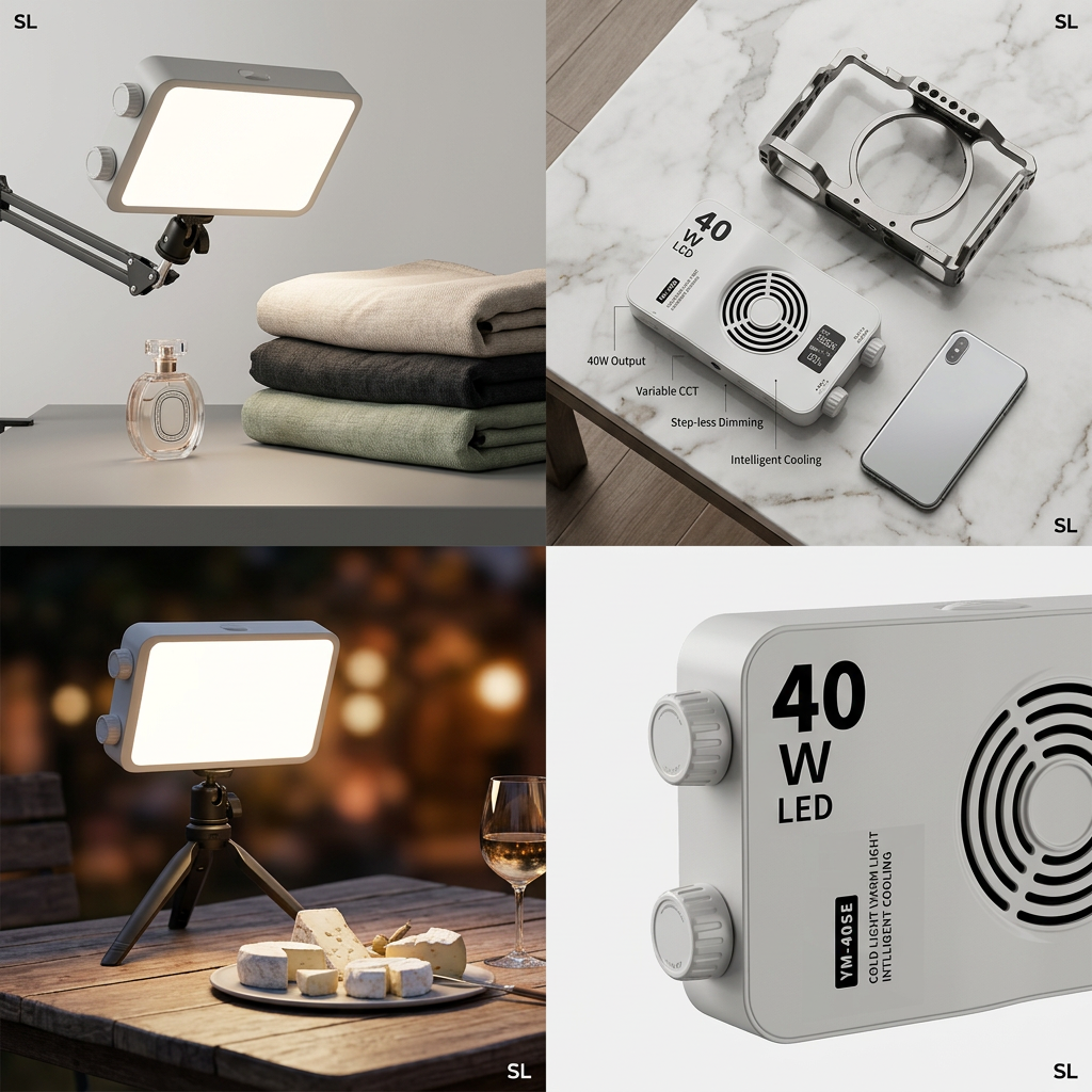 3 Color Temperature 40W LED Pa - Photography Lighting Color ulasan dan harga