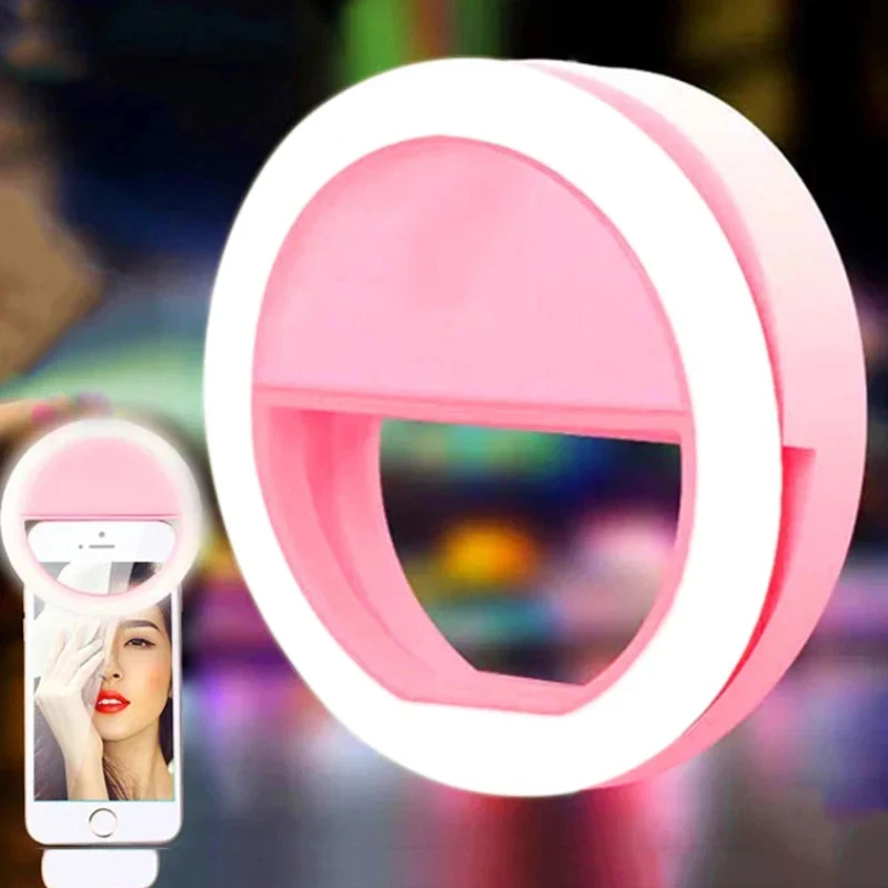 1/2/3/4Pcs LED Selfie Ring Fil - Photography Lighting Patterns ulasan dan harga