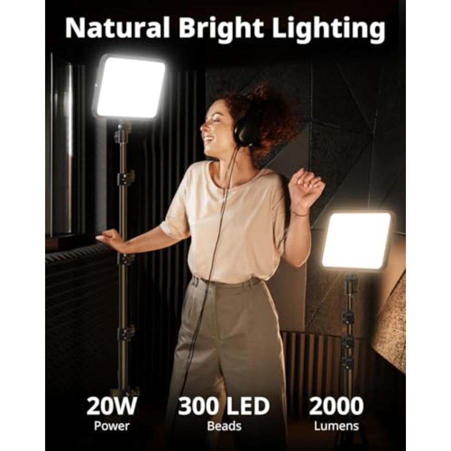 2 Pack LED Video Light Kit, Ph - Photography Lighting Led ulasan dan harga