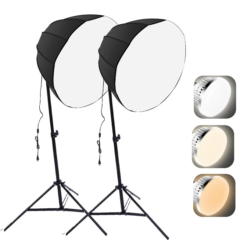 2 Sets Photography Lights Kit  - Photography Lighting Portrait ulasan dan harga