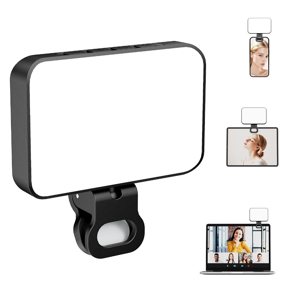800/1000mAh LED Selfie Light U - Photography Lighting Patterns ulasan dan harga