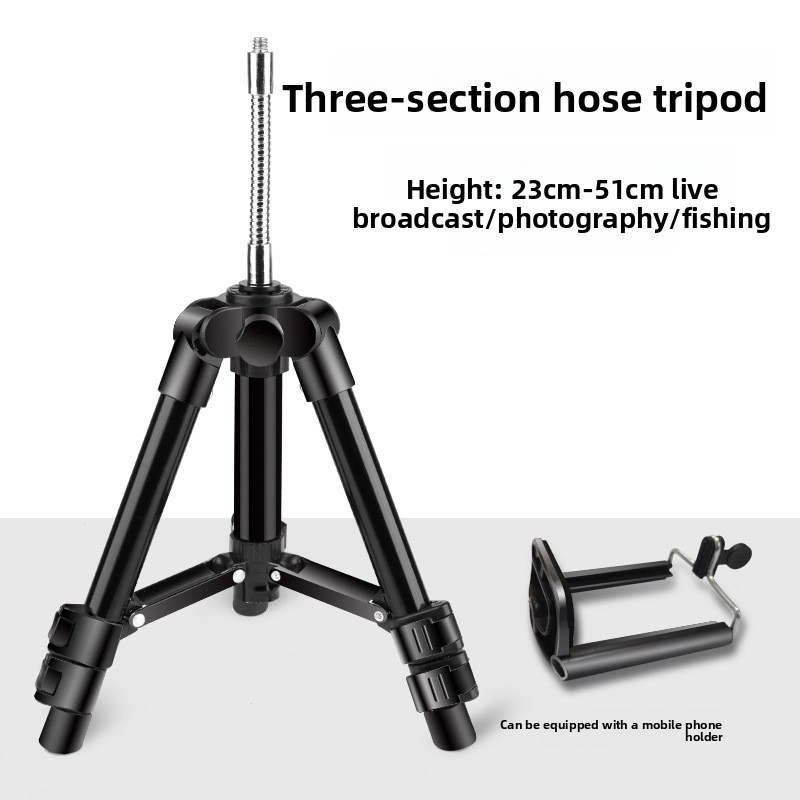 Mini Aluminum Tripod Stand Adj - Photography Lighting Tools ulasan dan harga
