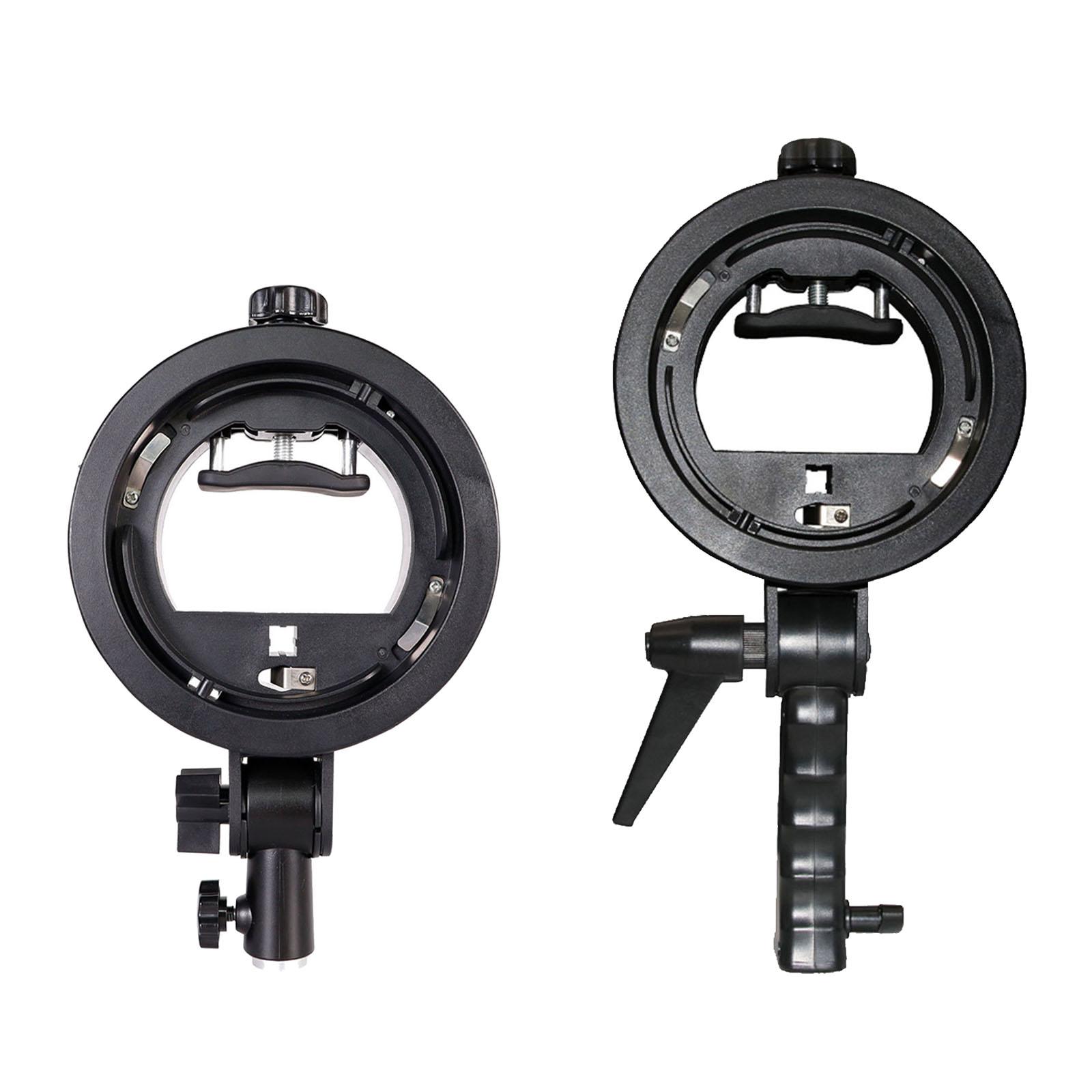 S Type Bracket Speedlite Brack - Photography Lighting Beauty Dish ulasan dan harga