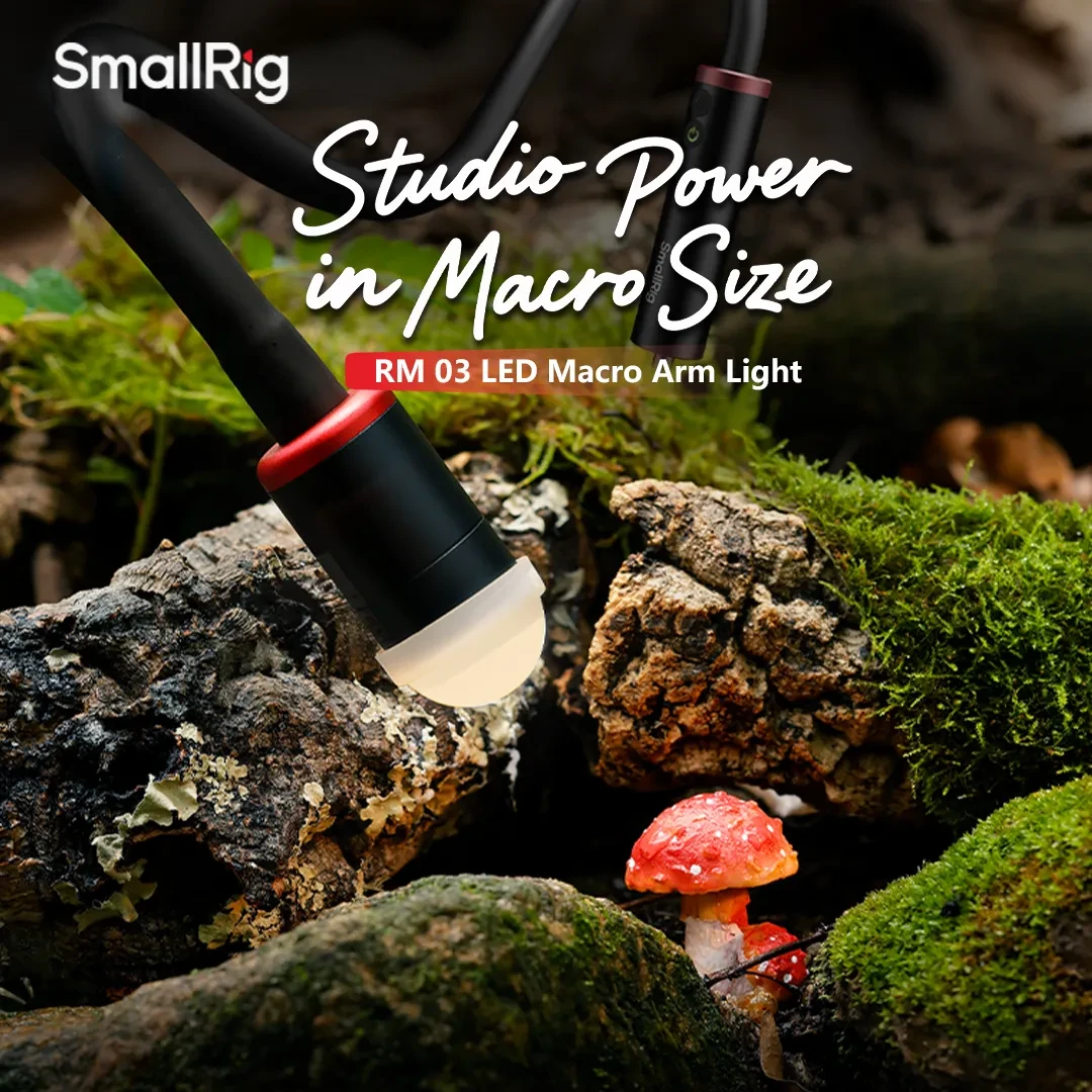 SmallRig RM-03 Macro Light 3W  - Photography Lighting Angles ulasan dan harga