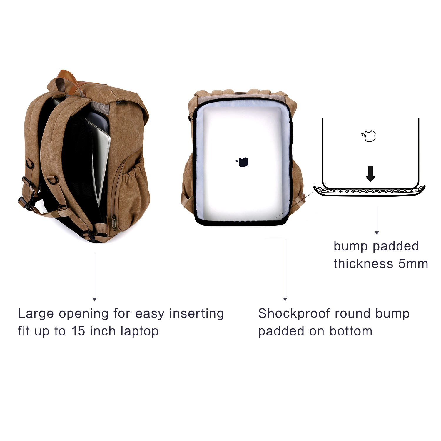 BAGSMART Camera Bag DSLR Photo - Photography Lighting Equipment Bags ulasan dan harga