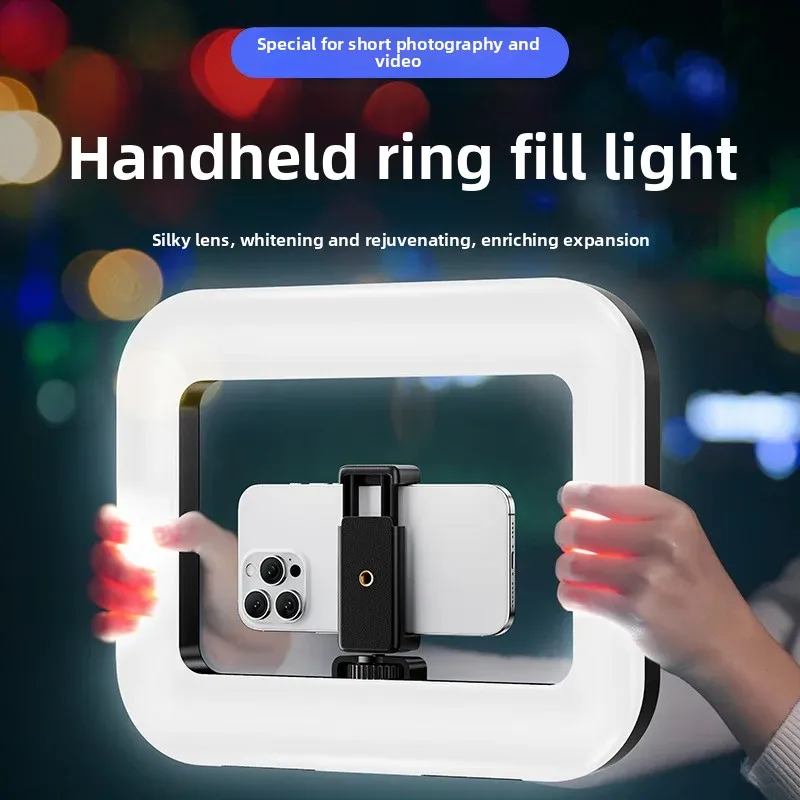 Portable Handheld Ring LED Lig - Photography Lighting Patterns ulasan dan harga