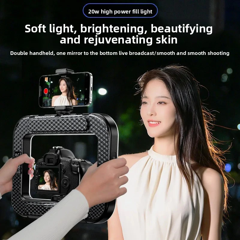 Portable Handheld Ring LED Lig - Photography Lighting Patterns ulasan dan harga